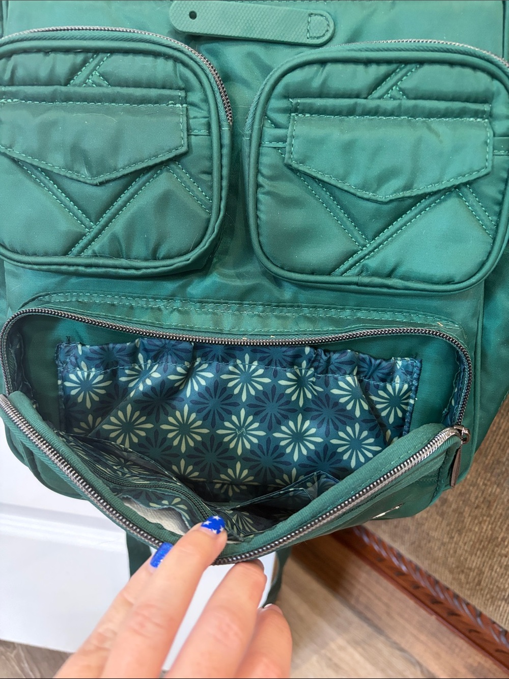 LUG LEGACY PUDDLE JUMPER MINI BACKPACK WICKED GREEN - Picture 2 of 10